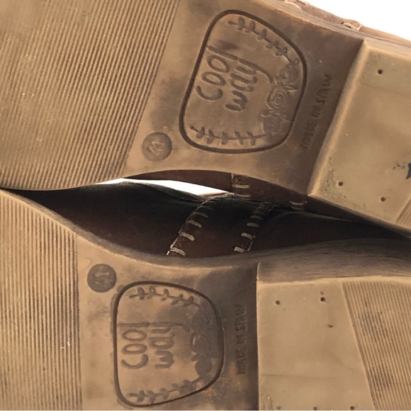 Coolway Boots Women 8/41 Brown Leather Ankle Carlin - Picture 7 of 14